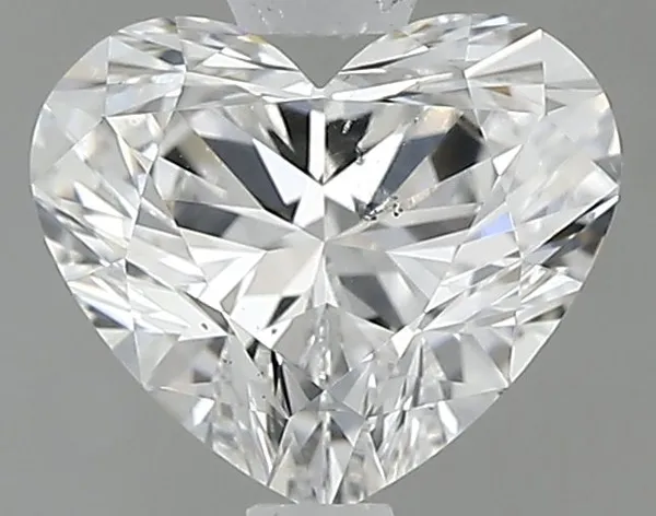 0.9ct HEART F SI1 Natural diamond