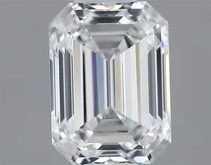 0.41ct EMERALD E VVS2 Natural diamond