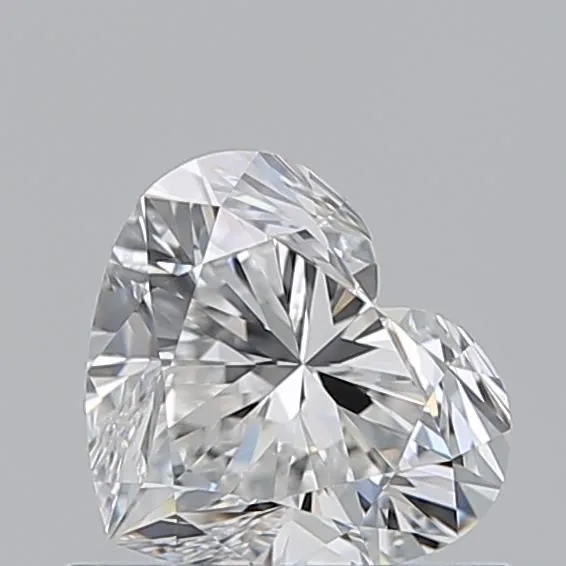 0.72ct HEART F VVS1 Natural diamond
