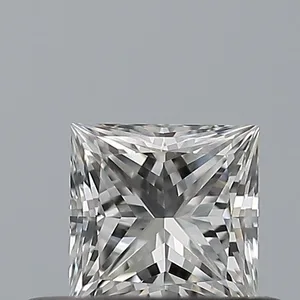0.35ct PRINCESS G VVS2 Natural diamond