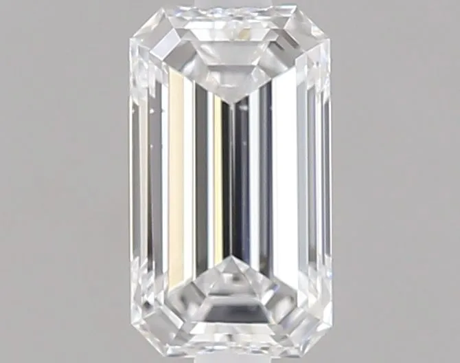 0.50ct EMERALD D VS2 Natural diamond
