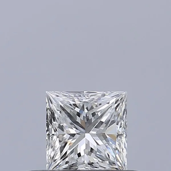 0.3ct PRINCESS D VVS1 Natural diamond