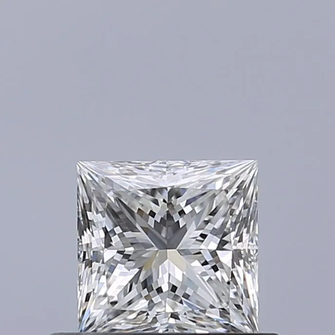 0.51ct PRINCESS F VVS1 Natural diamond