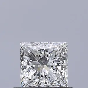 0.51ct PRINCESS F VVS1 Natural diamond