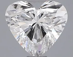 1.05ct HEART F VVS1 Lab diamond