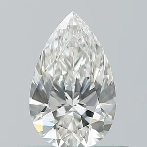 0.51ct PEAR H VS1 Natural diamond
