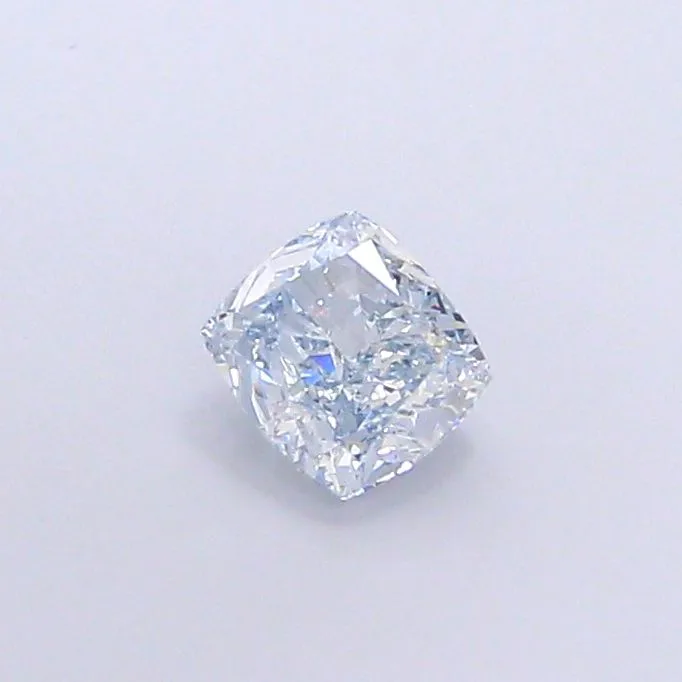 1.01ct CUSHION Fancy Light Blue VS1 Coloured Lab diamond