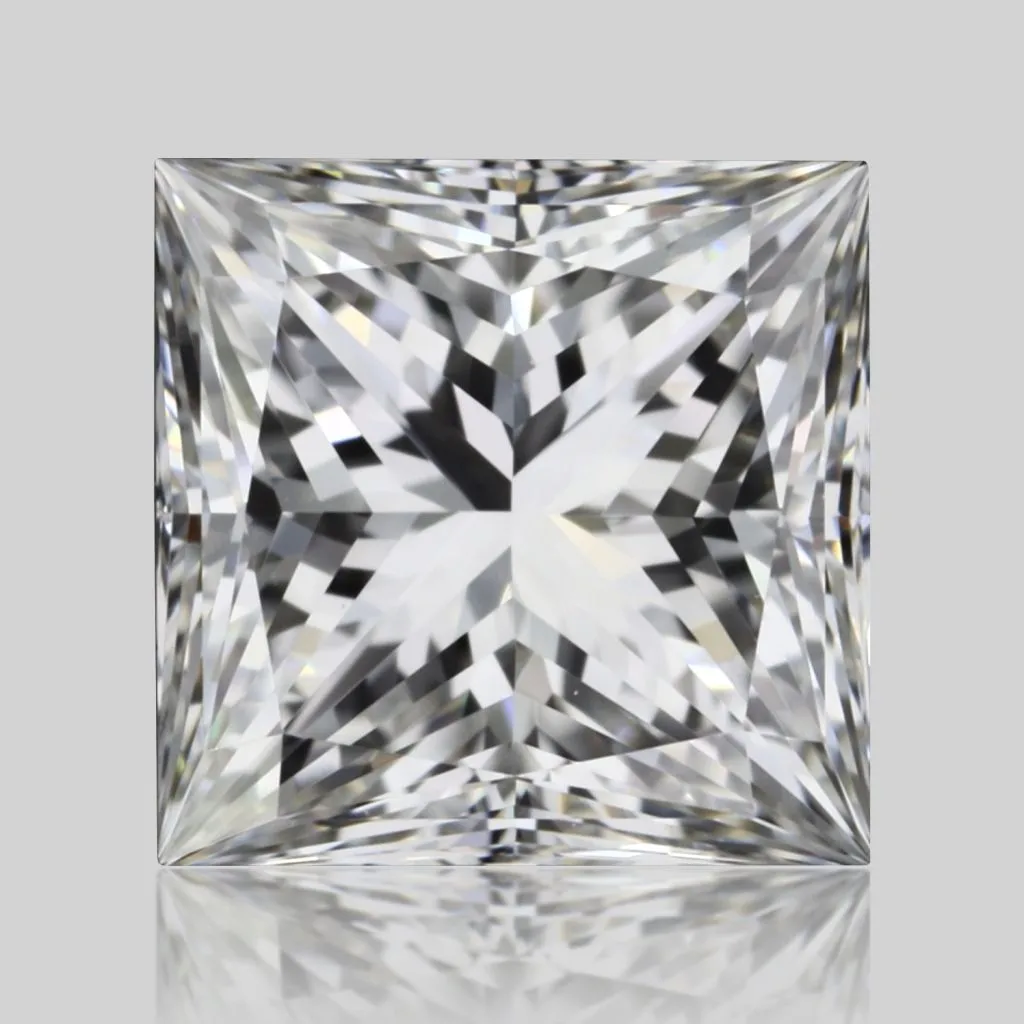 0.70ct PRINCESS F IF Natural diamond