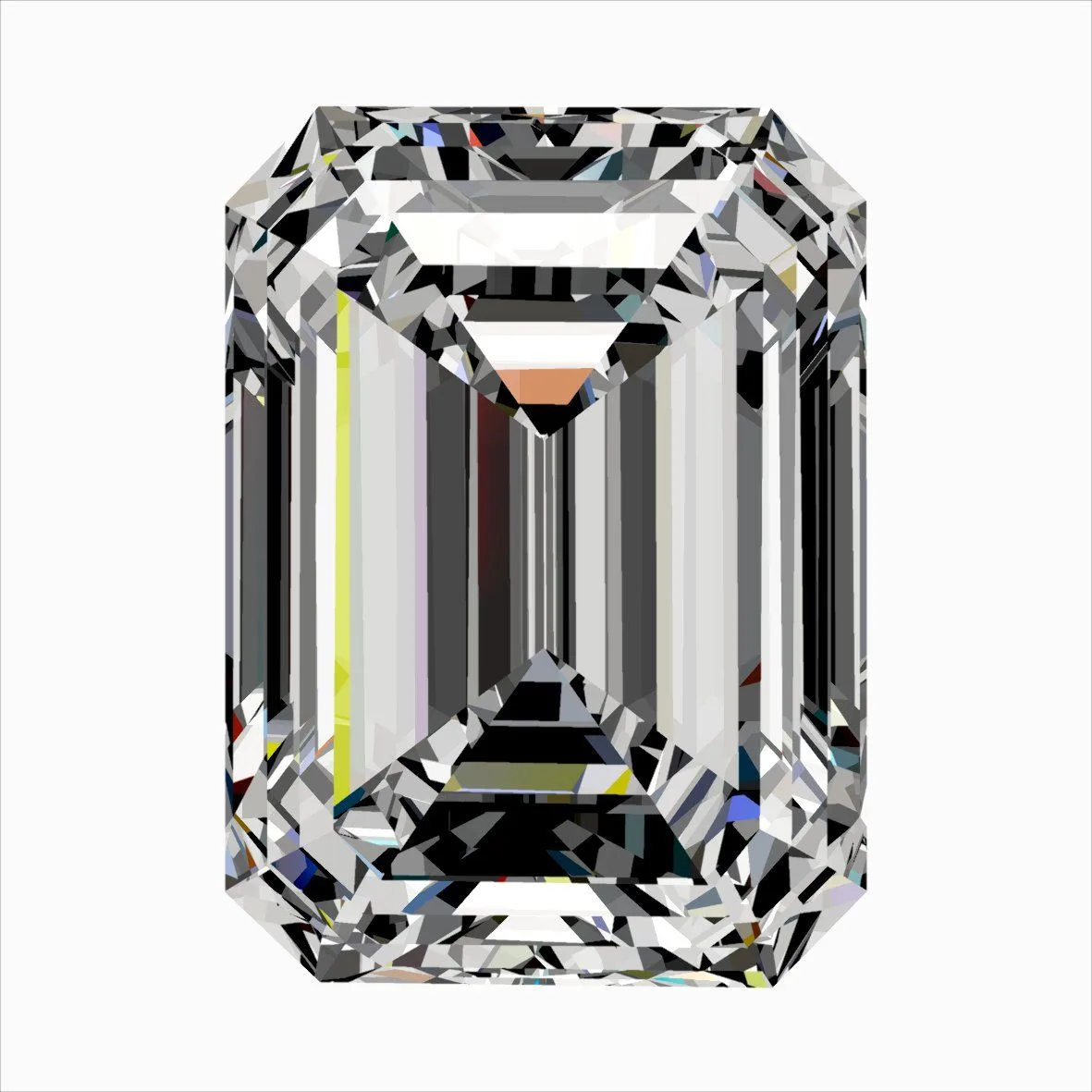 0.30ct EMERALD F VS1 Natural diamond