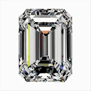 0.3ct EMERALD F VS1 Natural diamond