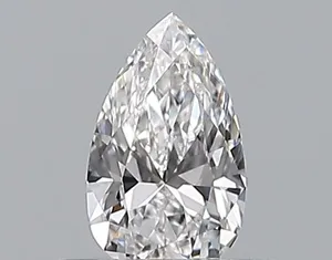 0.3ct PEAR D VVS1 Natural diamond