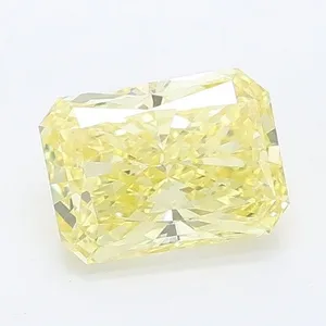 1.01ct RADIANT Fancy Intense Yellow VVS2 Coloured Lab diamond