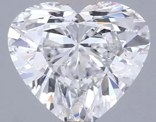 1ct HEART D VVS2 Lab diamond