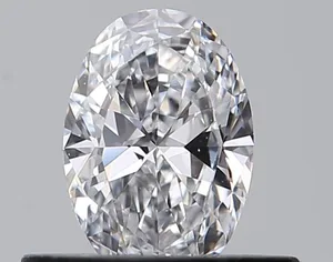 0.39ct OVAL D VVS1 Natural diamond