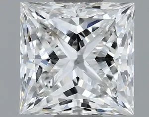 1.03ct PRINCESS F SI1 Natural diamond