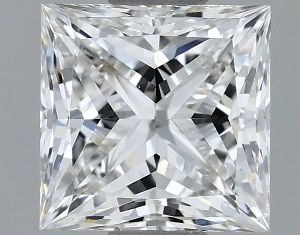 1.03ct PRINCESS F SI1 Natural diamond