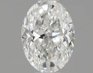 0.5ct OVAL G VVS2 Natural diamond