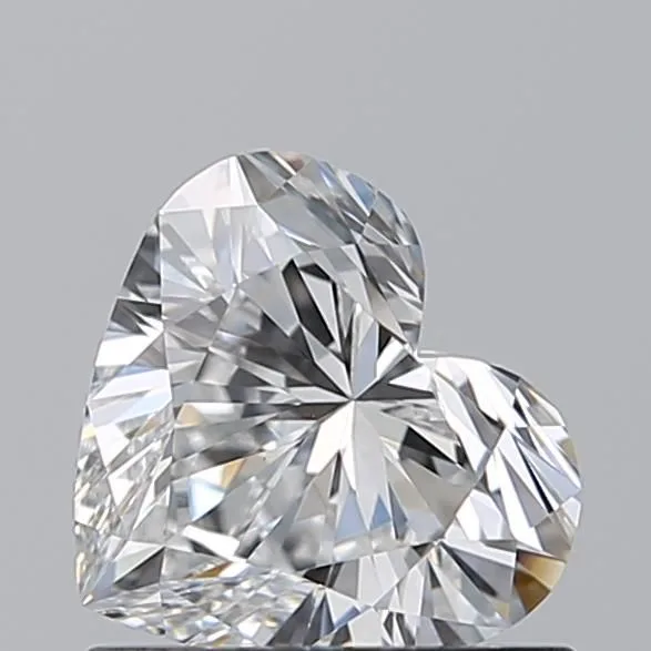0.74ct HEART D VVS2 Natural diamond