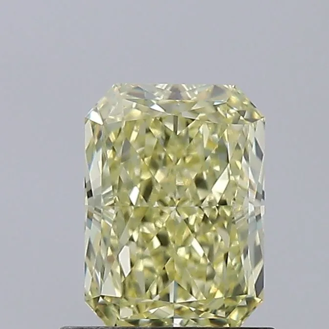 1.07ct RADIANT Fancy Yellow VVS2 Coloured Lab diamond