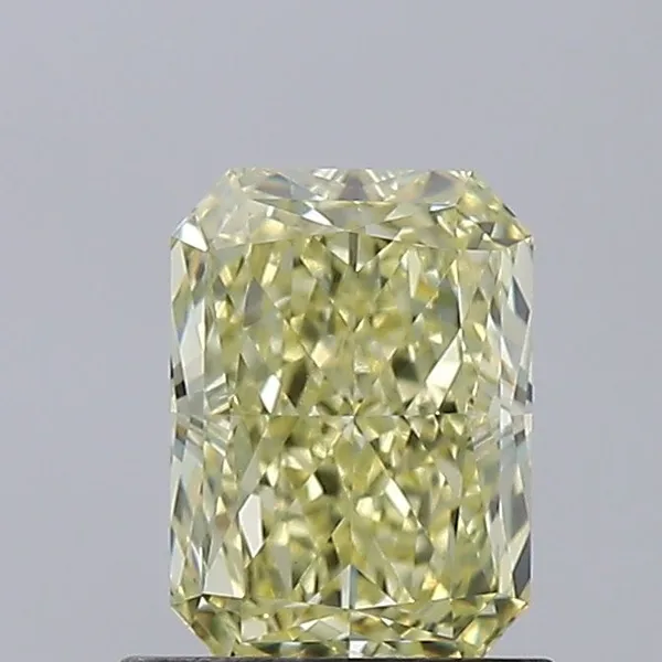 1.07ct RADIANT Fancy Yellow VVS2 Coloured Lab diamond