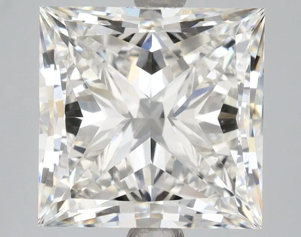 5.03ct PRINCESS Fancy Intense Pink VS1 Coloured Lab diamond