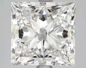 5.03ct PRINCESS Fancy Intense Pink VS1 Coloured Lab diamond