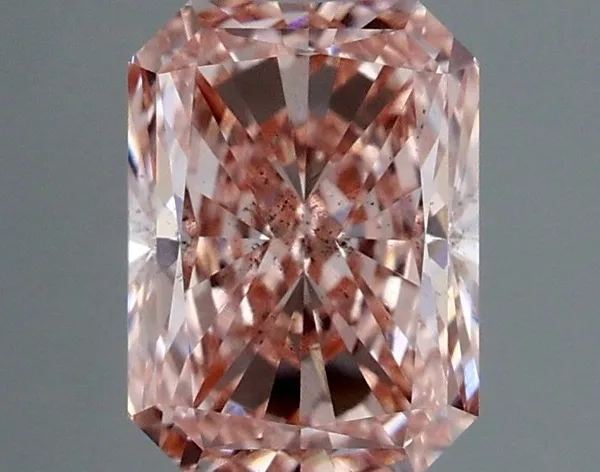 1.08ct RADIANT Fancy Intense Pink VS2 Coloured Lab diamond