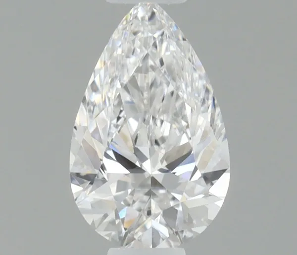 0.3ct PEAR D VVS1 Natural diamond