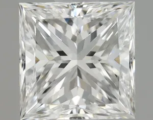 0.9ct PRINCESS G VVS2 Natural diamond