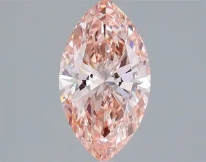 2.01ct MARQUISE Fancy Vivid Pink VVS2 Coloured Lab diamond