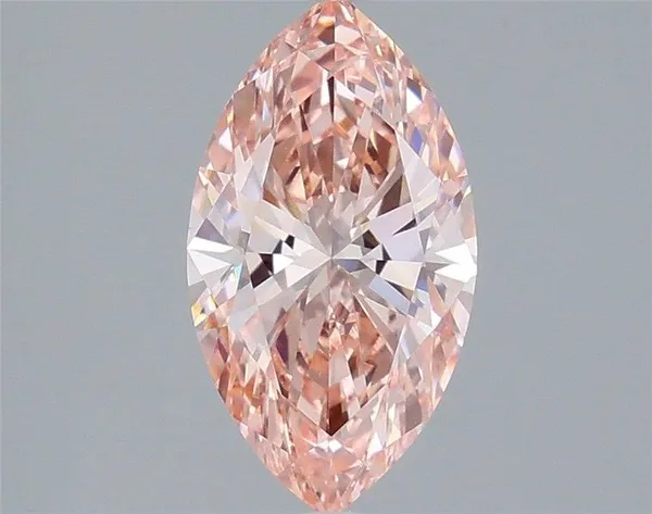 2.01ct MARQUISE Fancy Vivid Pink VVS2 Coloured Lab diamond