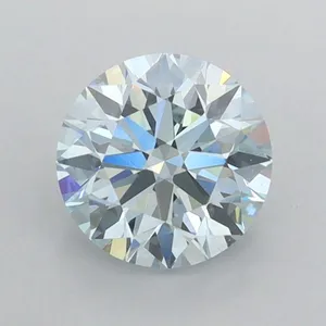 1ct ROUND Fancy Blue VVS2 Coloured Lab diamond