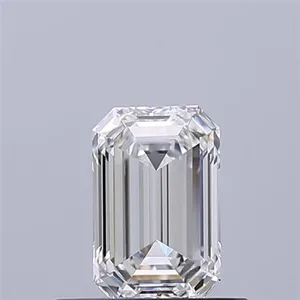 0.5ct EMERALD F IF Natural diamond