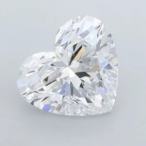 1.1ct HEART D VVS1 Lab diamond
