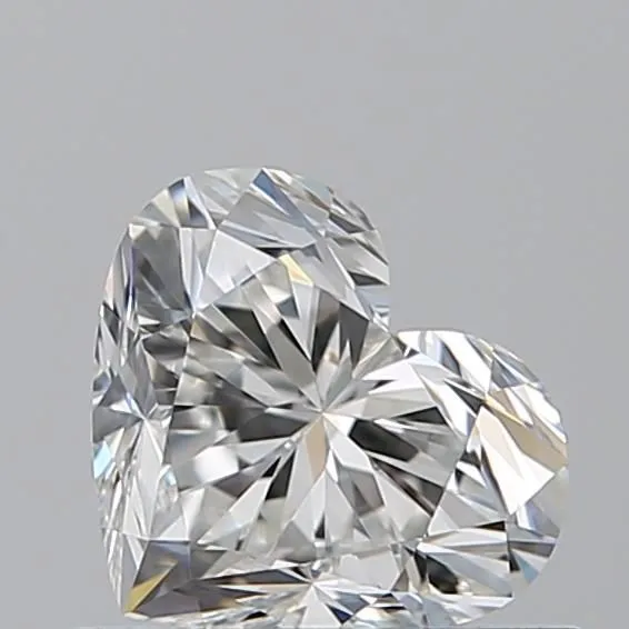 0.73ct HEART G VVS1 Natural diamond