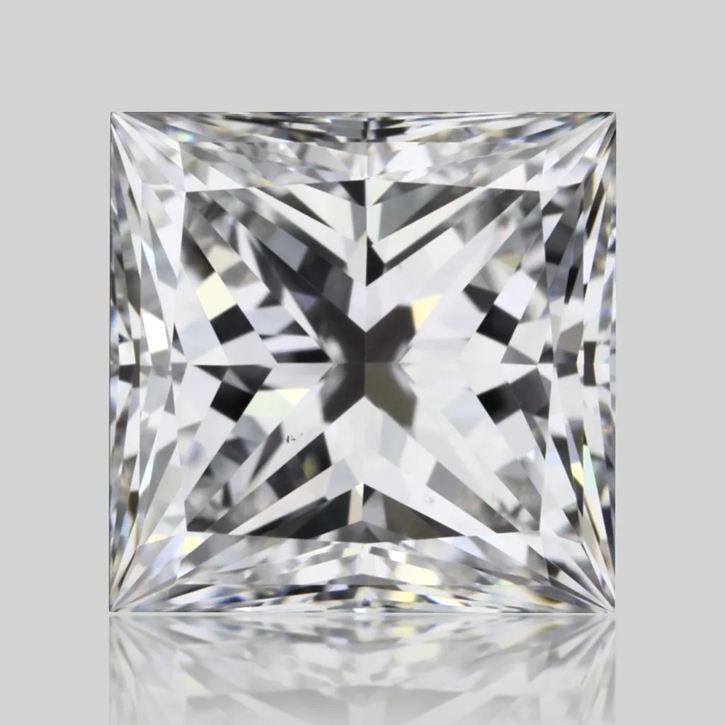 1.01ct PRINCESS E VVS2 Natural diamond