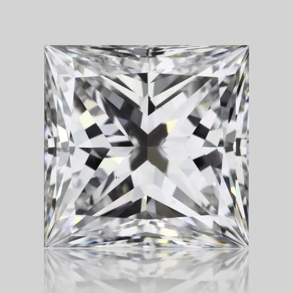 1.01ct PRINCESS E VVS2 Natural diamond
