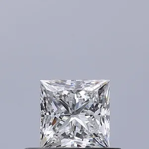 0.42ct PRINCESS D VVS2 Natural diamond