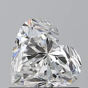 0.9ct HEART F VS1 Natural diamond