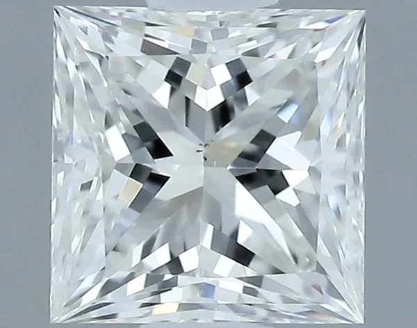0.4ct PRINCESS F VS2 Natural diamond