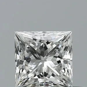 0.45ct PRINCESS F VVS2 Natural diamond