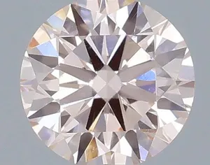 0.34ct ROUND Fancy Pink VVS2 Coloured Lab diamond