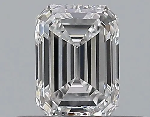 0.38ct EMERALD D IF Natural diamond