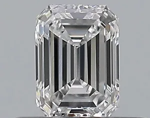0.38ct EMERALD D IF Natural diamond