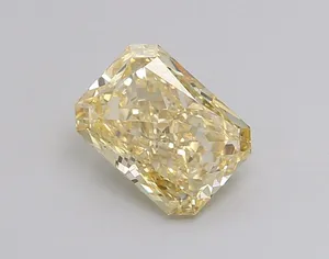 1.11ct RADIANT Fancy Intense Yellow VS1 Coloured Lab diamond