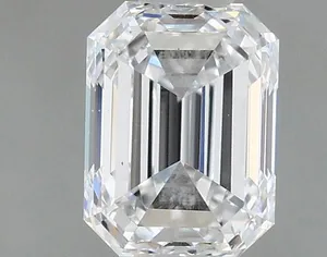 0.6ct EMERALD D VS1 Natural diamond