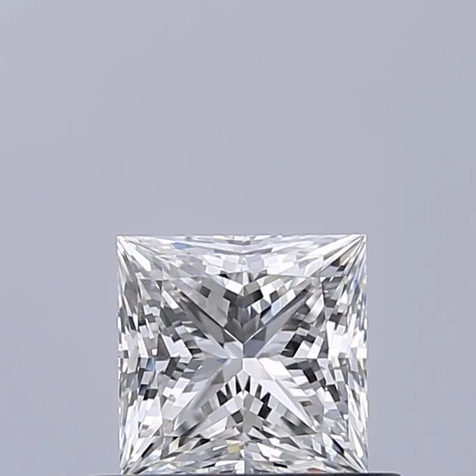 0.58ct PRINCESS F VVS1 Natural diamond