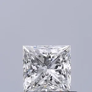0.58ct PRINCESS F VVS1 Natural diamond