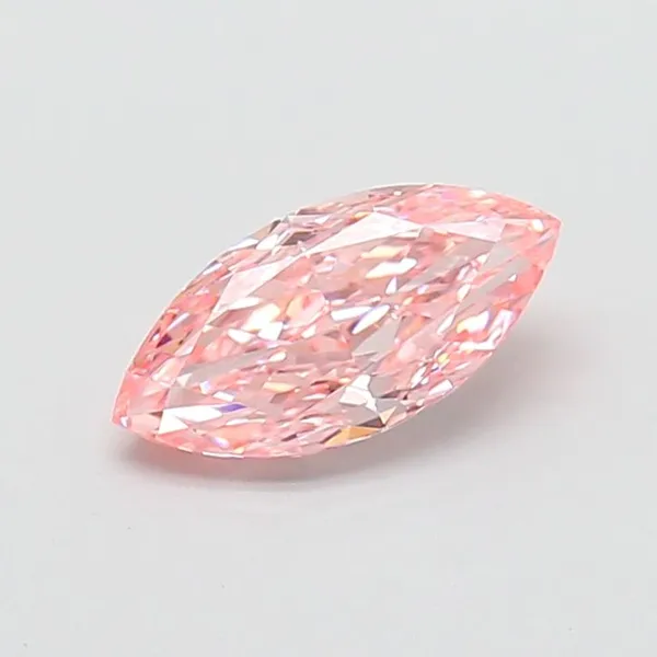 1.5ct MARQUISE Fancy Vivid Pink VS1 Coloured Lab diamond