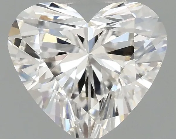 0.96ct HEART F VVS1 Lab diamond